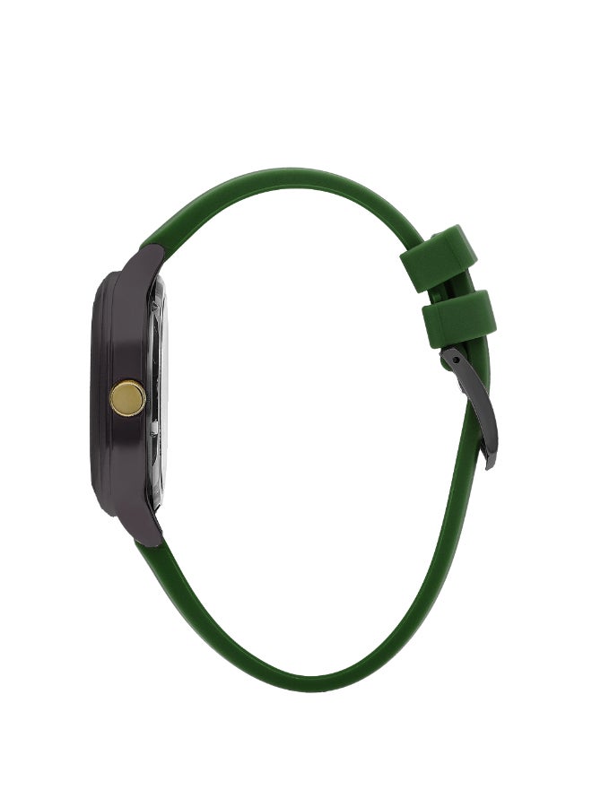 Lee Cooper Men's Silicone Square Analog Watch LC07973.077 - 42x44.7 mm - Image 2